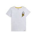 Bigfoot Skateboard Graphic Tee- White