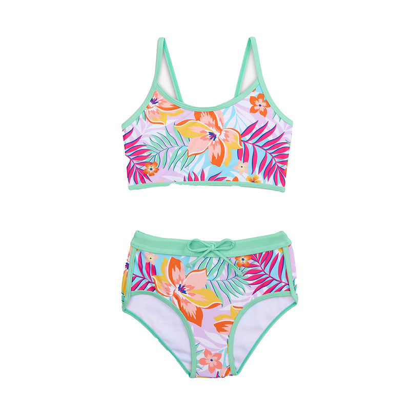Stella Swim Short Set- Retro Tropics