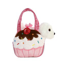 Fancy Pals Sweets Cupcake Puppy Purse 7"