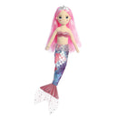 Sea Sparkles Cheeky Mermaid- Star Pink 18"
