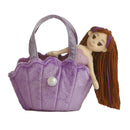 Sea Sparkles Mermaid Shell Purse- Lavender 9"