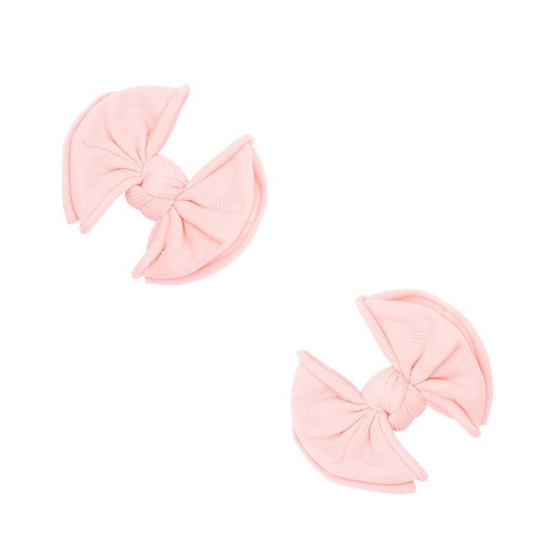 2 Pack Baby Fab Clips- Rose Quartz