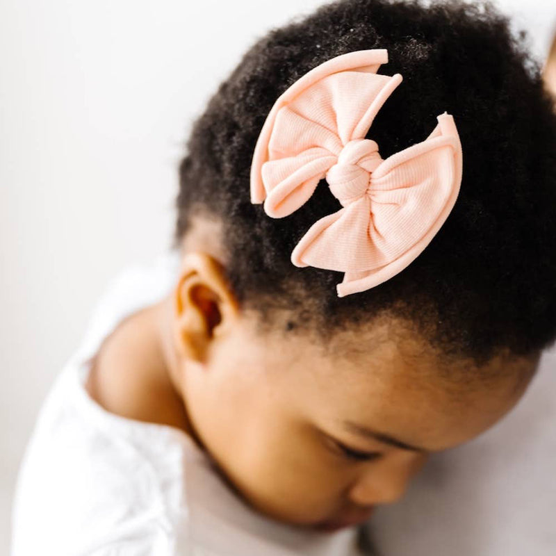 2 Pack Baby Fab Clips- Rose Quartz