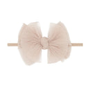Tulle Fab Skinny Bow Headband