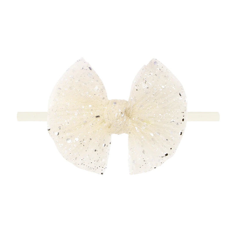Tulle Fab Skinny Bow Headband