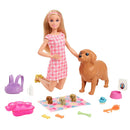 Barbie Doll Puppy Delivery Set