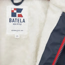 Fleece Lined Raincoat- Navy