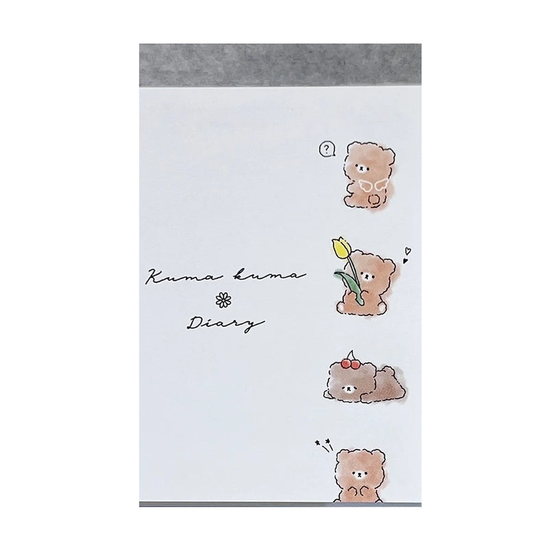 Kuma Kuma Bear Mini Notepad