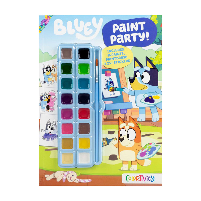 Bluey Colortivity- Paint Party!