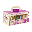 Breyer Unicorn Magic Wood Carry Stable