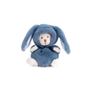Colorful Bunny Ziggy Bear 6" Plush