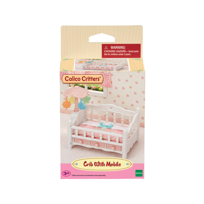 Crib with Mobile