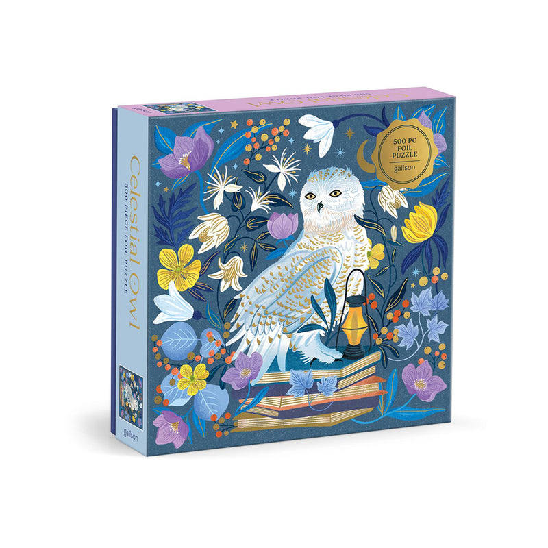 500 Pc Foil Puzzle- Celestial Owl