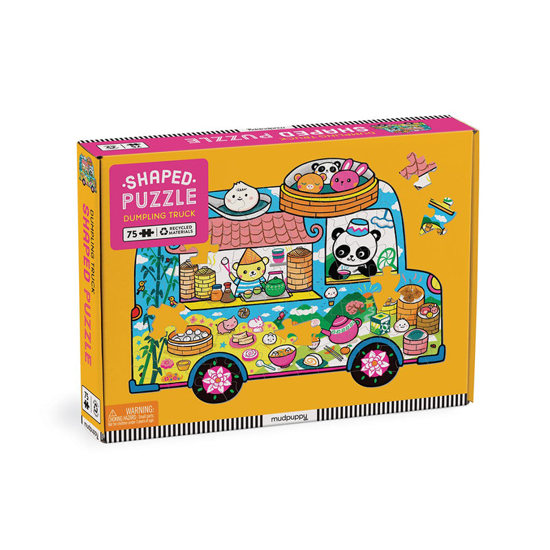 75 Pc Puzzle- Shaped Scene Dumpling Truck