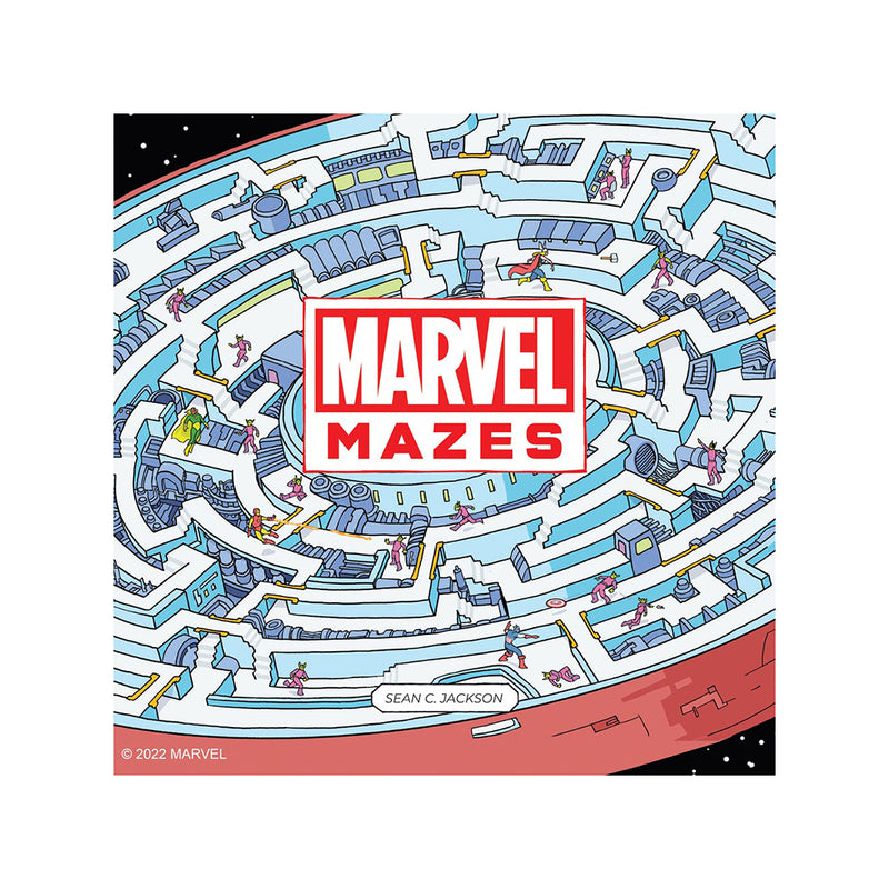 Marvel Mazes Activity Book