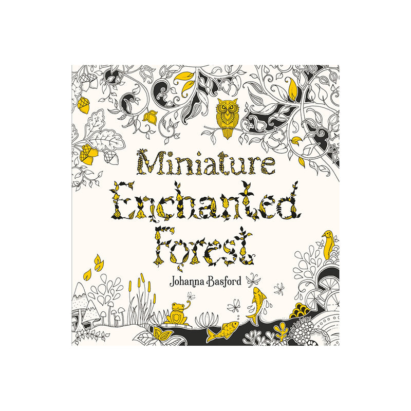 Miniature Enchanted Forest Coloring Book