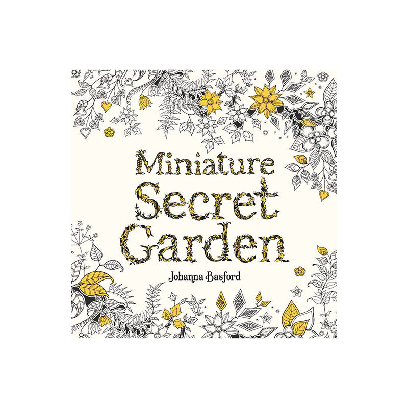Miniature Secret Garden Coloring Book