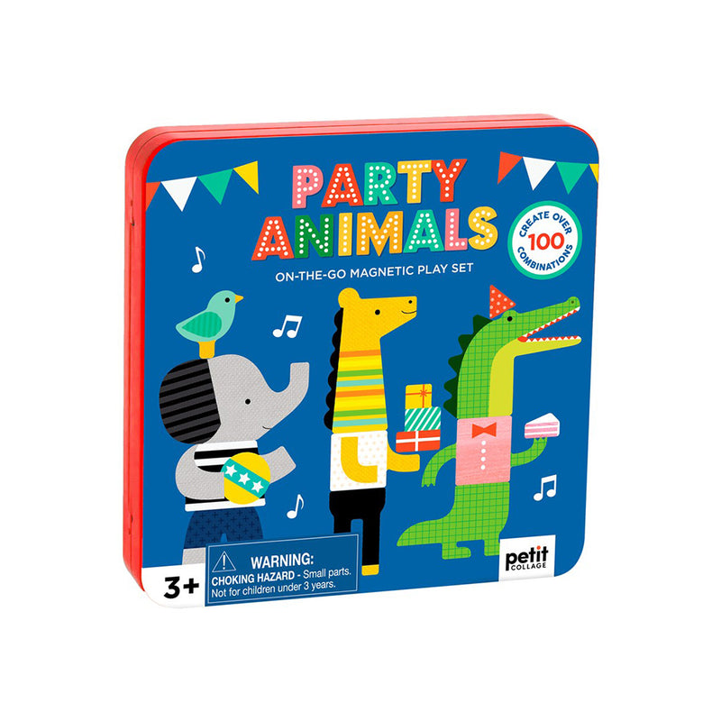 Party Animals On-the-Go Magnetic Playset