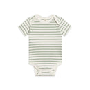 Organic Afton Bodysuit- Vitto Jade Stripe
