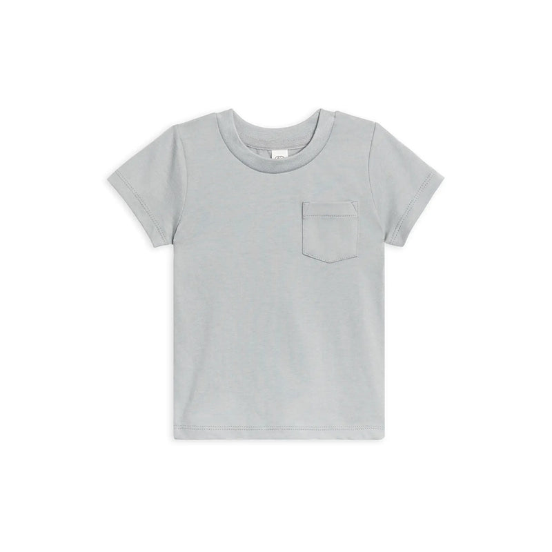 Organic Everest Pocket Tee- Mist