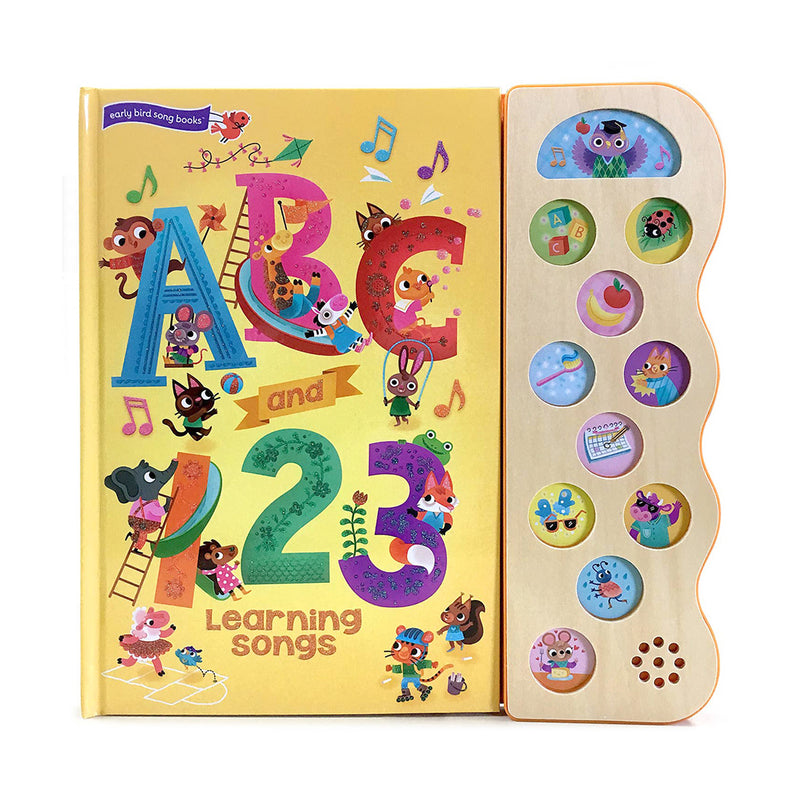 ABC & 123 Learning Songs- Interactive Sound Book