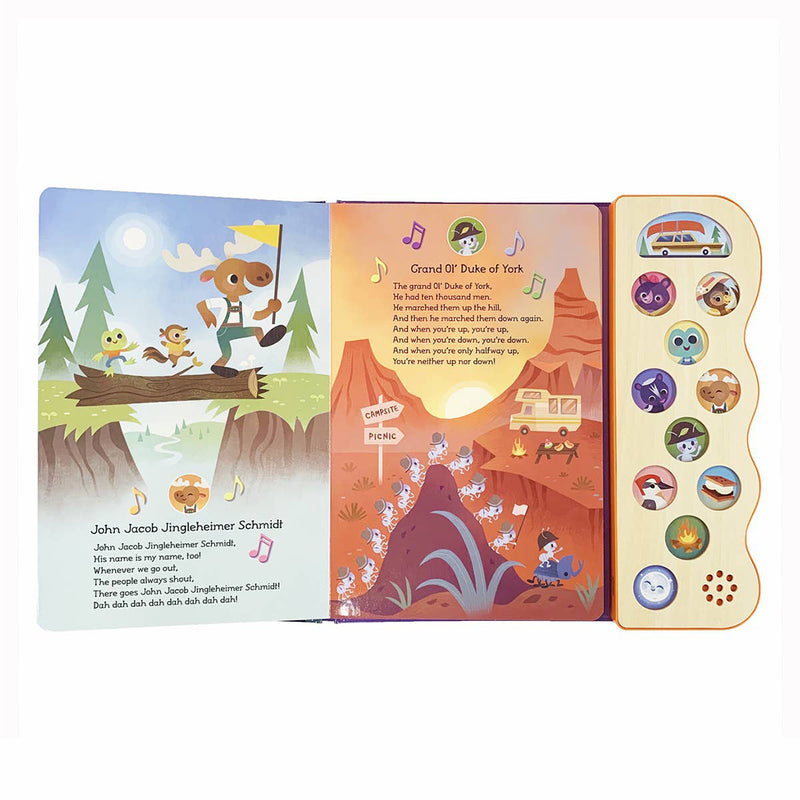 Campfire Songs- Interactive Sound Book