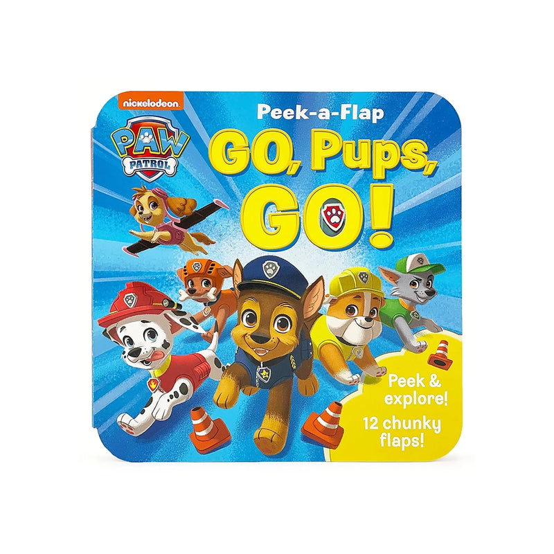 Peek-A-Flap- Paw Patrol: Go Pups, Go!