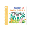 Tuffy Teether Book- Farm Babies