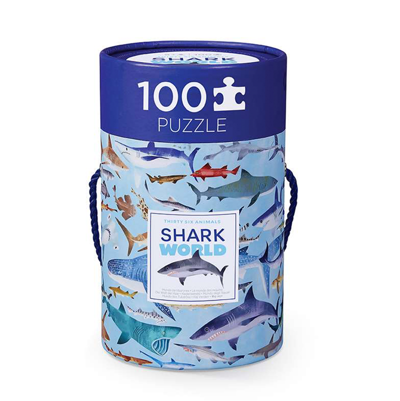 100 Pc Puzzle- Shark World