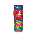 200 Pc Puzzle & Poster- USA