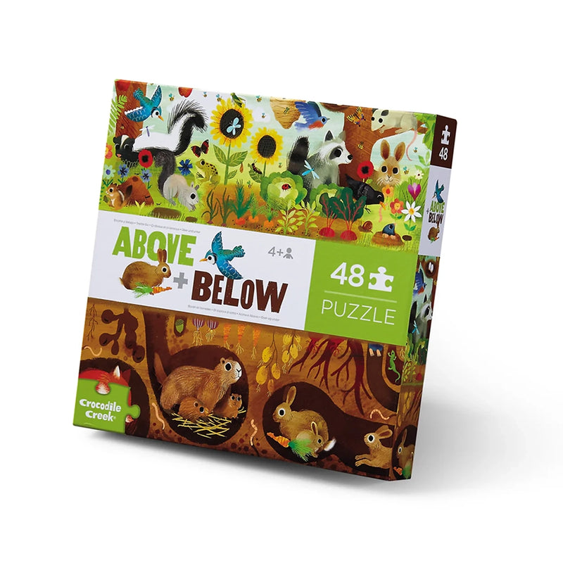 48 pc Puzzle- Above and Below/Backyard Discovery