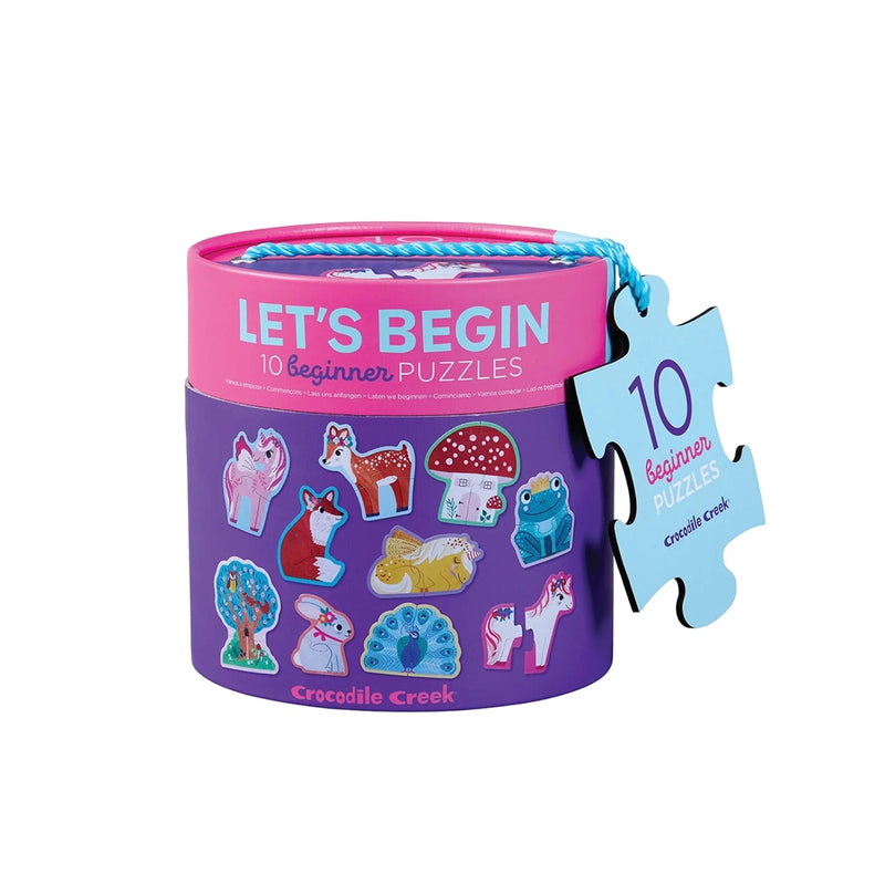 Let's Begin 2 pc Puzzle- Unicorn