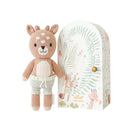 Tiny Elliot the Fawn with Box