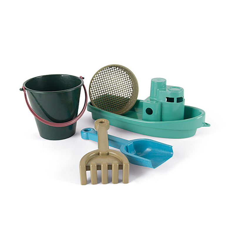 Blue Marine Boat & Sand Play Set