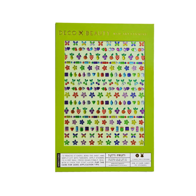 Nail Art Stickers- Tutti Fruitti