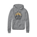 Adult Mountain & Sun Terry Hoodie- Gunmetal