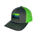PNW Night Sky Trucker Hat- Lime