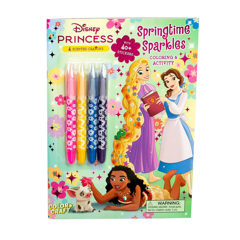 Disney Princess Springtime Sparkles Coloring Book