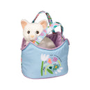 Sassy Sak- My Little Garden White Cat