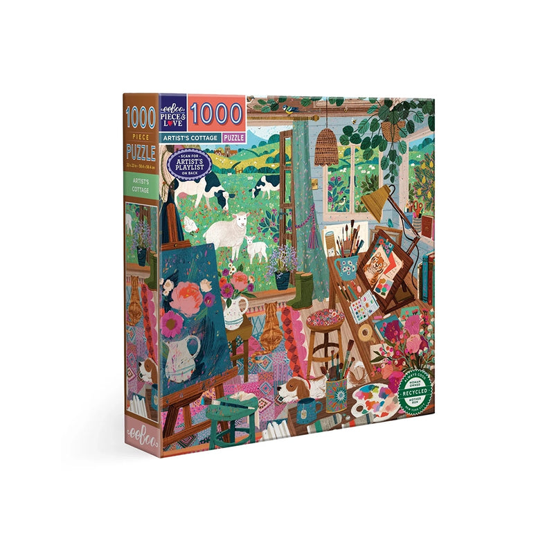 1000 Pc Puzzle- Artist's Cottage
