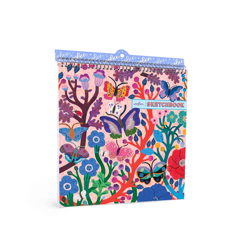Square Sketchbook- Butterflies
