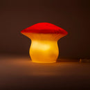 Medium Mushroom Lamp- Red