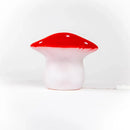Medium Mushroom Lamp- Red