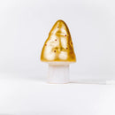 Small Mushroom Lamp- Gold