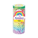 Rainbow  Bead Jewelry Jar
