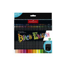 Black Edition Colored Pencils Set of 50