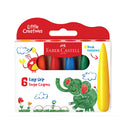 Little Creatives- Easy Grip Crayons Set of 6
