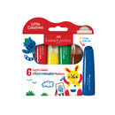 Little Creatives Ultra Washable Markers Set of 6