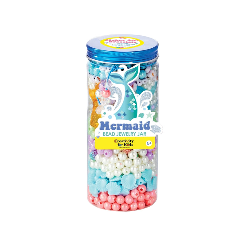 Mermaid Bead Jewelry Jar