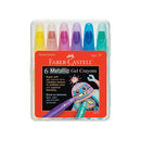 Metallic Gel Crayons Set of 6